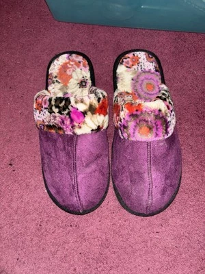 Zapatillas VERA BRADLEY Embellecidas PALISANDRO Ciruela Grande 9-10  Foto 1 de 4