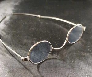 Antike Sterling-Brille einziehbar aus dem frühen 19. Jahrhundert - Bild 1 von 5