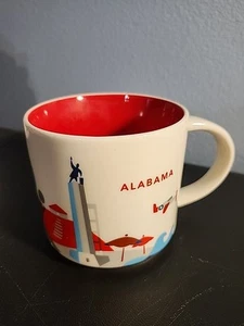 STARBUCKS Alabama "You Are Here" Coffee Cup Mug 14 oz. Retired - Picture 1 of 5