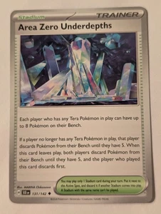 Area Zero Underdepths 131/142 Uncommon Pokemon ShipNow Stellar Crown Near Mint  - Picture 1 of 1