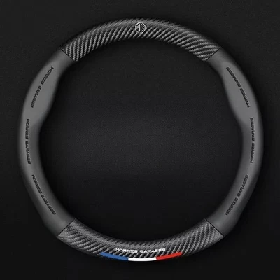 Cubierta Volante 15"38cm Cuero+Fibra Carbono Para MG Todos los Modelos Foto 1 de 4