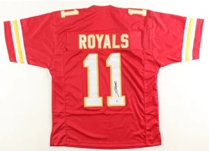 Jalen Royals Signed Kansas City Chiefs Custom Jersey (JSA) XL Everything Sewn On - Picture 1 of 3