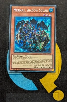 MP25-EN101 Mermail Shadow Squad Prismatic Secret Rare 1st Edition YuGiOh - Image 1 of 3
