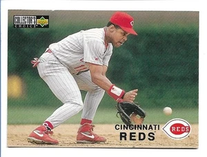 Barry Larkin 1996 Collector's Choice Silver Signature #401 - Cincinnati Reds - Picture 1 of 2