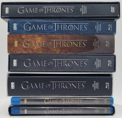 Game Of Thrones Seasons 1-7 Blu-ray 1,2,3,4,5,6 Season 7 Is DVD Foto 1 de 4