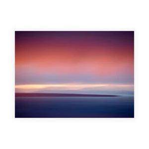 Stampa su Tela su Carta Poster o Quadro Plank Savanah Abstract Sunset - Picture 1 of 2