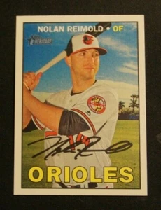 2016 Topps Heritage "HIGH NUMBER" Baltimore Orioles - NOLAN REIMOLD #684 - Picture 1 of 1