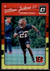 2016 Donruss William Jackson III RC Cincinnati Bengals #348