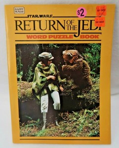 1983 Happy House Star Wars Return of the Jedi World Puzzel Book