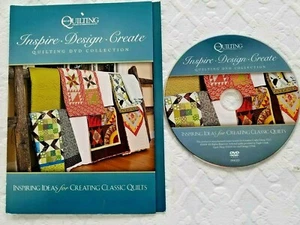 DVD McCall Quilting INSPIRE DESIGN CREATE how-to with 3 patterns 2009  - Bild 1 von 8