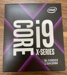 Processore Intel Core i9-10900X 10 core 4,7 GHz serie LGA2066 165 W SRGV7 - Foto 1 di 3