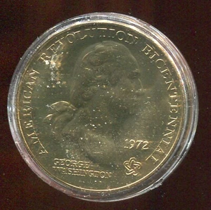 MEDALLA BICENTENARIO GEORGE WASHINGTON REVOLUCIÓN AMERICANA (W859) BRONCE - Imagen 1 de 1