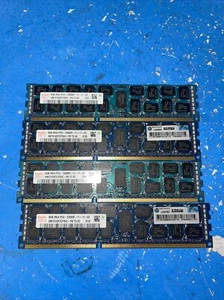 32GB (4x8GB) Hynix HMT31GR7CFR4C-PB 8GB DDR3 Server Memory RAM - Picture 1 of 2