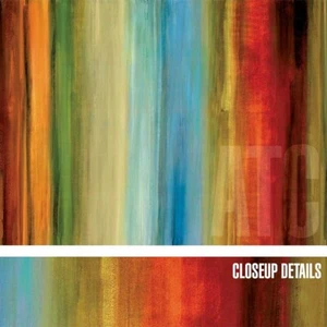 47W"x35H" WAVELENGTH II by MAX HANSEN - RAINBOW LGBT PRIDE COLORS CANVAS - Picture 1 of 7