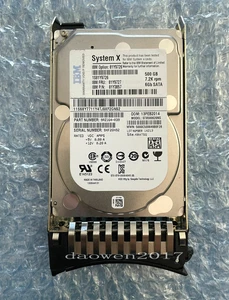 IBM 81Y9727 81Y9726 81Y3857 500GB 7.2K 6Gbps SFF 2.5" SATA NL HARD DRIVE - Picture 1 of 3