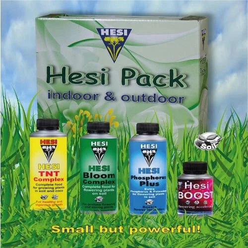 Hesi Düngemittel-Set und Booster (für Erde) Hesi Pack Mini für Growbox - Bild 1 von 1