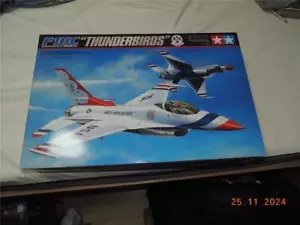 TAMIYA 1/32 F-16C THUNDERBIRDS JET FIGHTER KIT! F16 #60316 - Picture 1 of 8