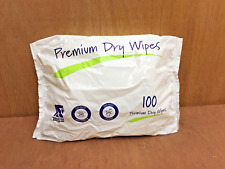Adult Dry Wipes Large Soft Patient Cleaning Tendercare - 100 wipes in pack