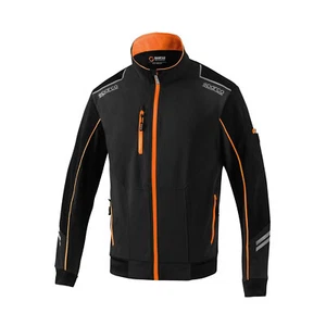 Sparco Jacket Men TECH black-orange size L - Picture 1 of 3