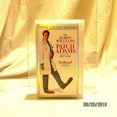 1999 Patch Adams VHS Extra footage Special Edition Drama PG 13 - Image 1 of 4