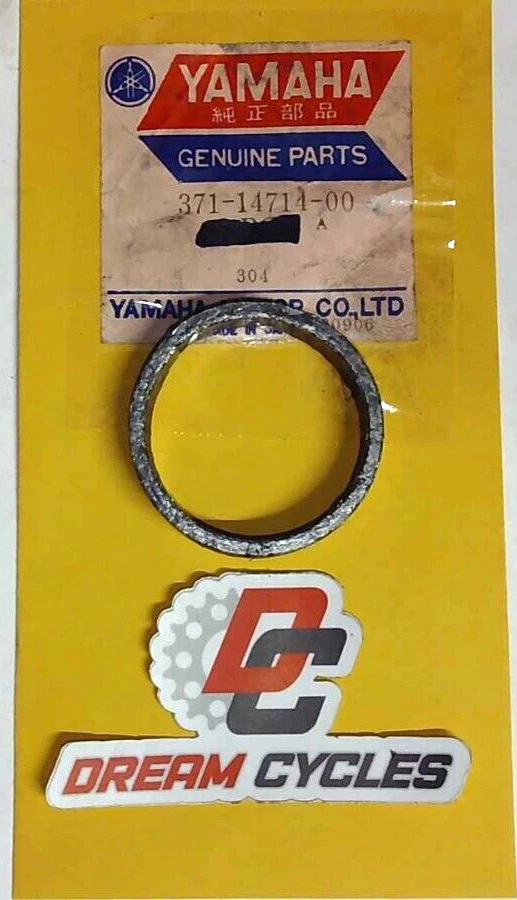 JUNTA SILENCIADORA YAMAHA GENUINA 371-14714-00 OEM XS650 TX500 XS500 TX650 OEM Foto 1 de 1