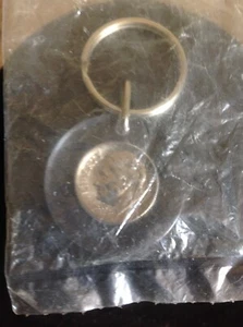 1988  FRANKLIN ROOSEVELT DIME KEY CHAIN - Picture 1 of 3