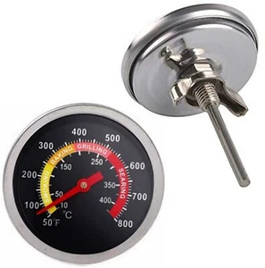 2pcs 2 Face BBQ Temperature Gauge Grill Thermometer for 3/8 Hole Grills Smokers - Picture 1 of 6