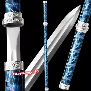 Chinese KungFu Dao Sword Sharp 1090Carbon Steel Han Tang WuShu/TaiChi Saber Jian - Picture 1 of 10