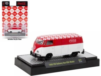 VW Volkswagen T1 Bus Van - Coca Cola 1960 - red / white - M2 1:64 - Bild 1 von 4