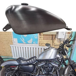 19L Eisen Motorrad Benzintank Für Harley Sportster-Serie 2006–2022 2021 Silber - Picture 1 of 8