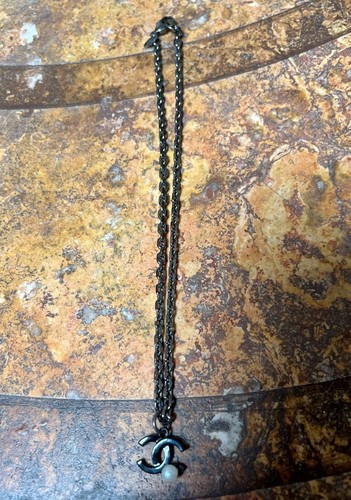 Chanel CC Collana con Perla Finta in Scatola 03P