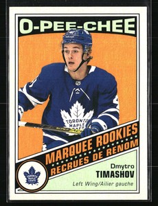 Dmytro Timashov 2019 O-Pee-Chee Retro #628 RC Hockey Card