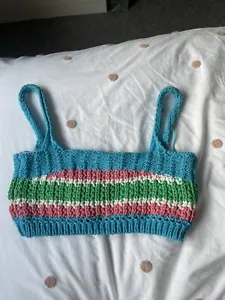 zara knitted crop top - Picture 1 of 1