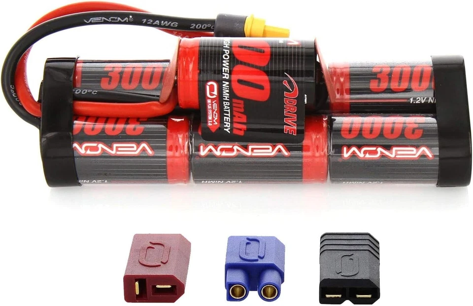 VENOM - VNR15327 - 7 Cell NIMH 8.4V 3000 mAh Battery - New - Image 1 of 1