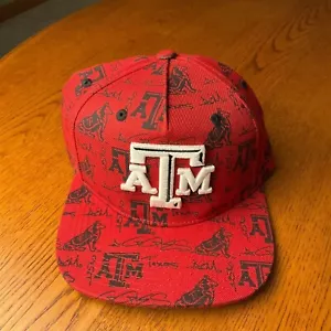 Cappello snapback Texas A&M Aggies NCAA "Manic" 5 pannelli Zephyr - Nuovo con etichette - Foto 1 di 5