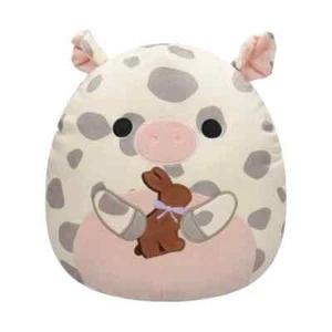 Squishmallow Rosie The Pig Easter 2025 Chocolate Bunny Small Plush New 5 Inches - Picture 1 of 1
