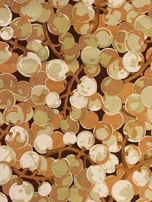 Martha Negley Rowan 绗缝面料 / 秋季混合 - GRAPES - 棕色 0.5 码 — 第 1/3 张图片