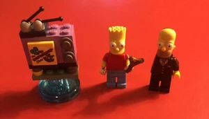 Lego Dimensions I Simpson Barba Omero su Corpo Diversi Prurito Etichetta Graffiante - Foto 1 di 4