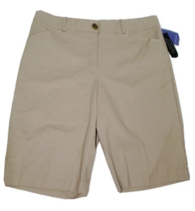 NEU Laura Scott Bermuda Shorts Damen 16 schlankmachende Empfindungen hellbraun   - Bild 1 von 6