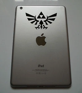 1 x Legend of Zelda Decal - Vinyl Sticker for iPad Mini Gaming Games Air Mac Pro - Picture 1 of 5