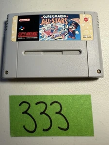 Super Mario All Stars Super Nintendo Pal Version Snsp-4m-aus - Picture 1 of 3
