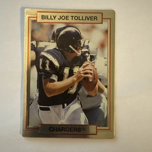 1990 HI-PRO Marketing NFL Billy Joel Tolliver San Diego Chargers Card #74 - Picture 1 of 2