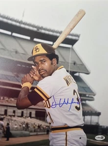Dave Winfield San Diego Padres HOF Yankees Autographed 11x14 JSA COA  - Picture 1 of 1