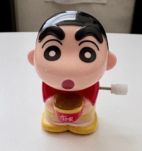 Sukiya Crayon Shin-chan Wind-Up Toy Figure Japan Anime Used - Picture 1 of 2