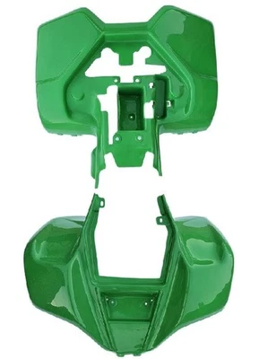 Suzuki LT80 & Kawasaki KFX80 Plastic Fairing Front & Rear Fender Body kit Green — 第 1/4 张图片