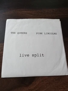 The Queers / Pink Lincolns 7"  Bikini Kill ( cover song )  Lookout! Records PUNK - Picture 1 of 6
