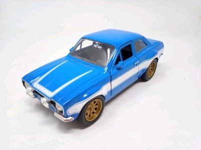 Jadatoys Ford Escort 1974 Fast & Furious - Scala 1/24 NO.99572 - Immagine 1 di 4