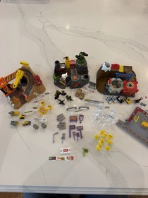 Vintage Micro Machines Playset, Vehicle & Parts lots. Early 2000s 