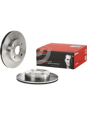 Brembo Disc Brake Rotor (Single) 235mm fits Toyota Echo 1.3 NCP10 (09.7825.10) - Image 1 of 4