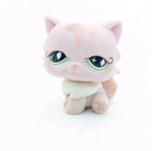 Littlest Pet Shop #460 rosa Perserkatze 2007 nicht mehr produziert grüne Diamantaugen LSP - Bild 1 von 7
